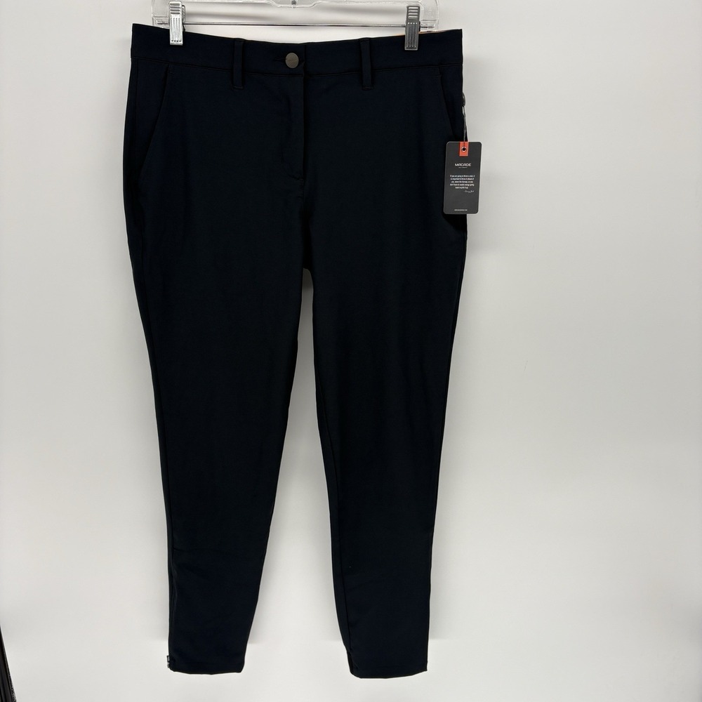 Macade Golf  Slim Fit Tapered Pants Ankle Zip Active Tech Stretch Men 40R(33X28)